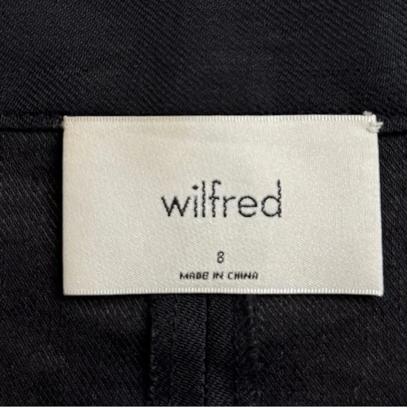 Aritzia Wilfred Charrière Button Front Linen Blend‎ Blaxn Midi Skirt - Picture 13 of 15